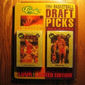 Classic 1991 Basketball Draft Picks With 50 Collectible cards